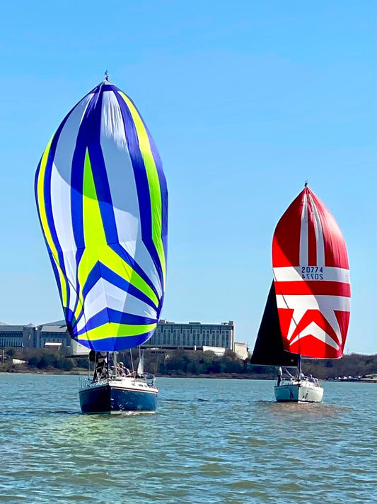 Catalina 30 wins with new Rolly Tasker Spinnaker