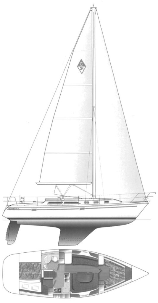 Catalina 34 Tall Rig